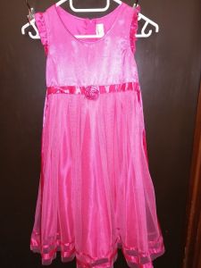 Kids Costumes to Hire - Princess Pink Dress - 7yrs
